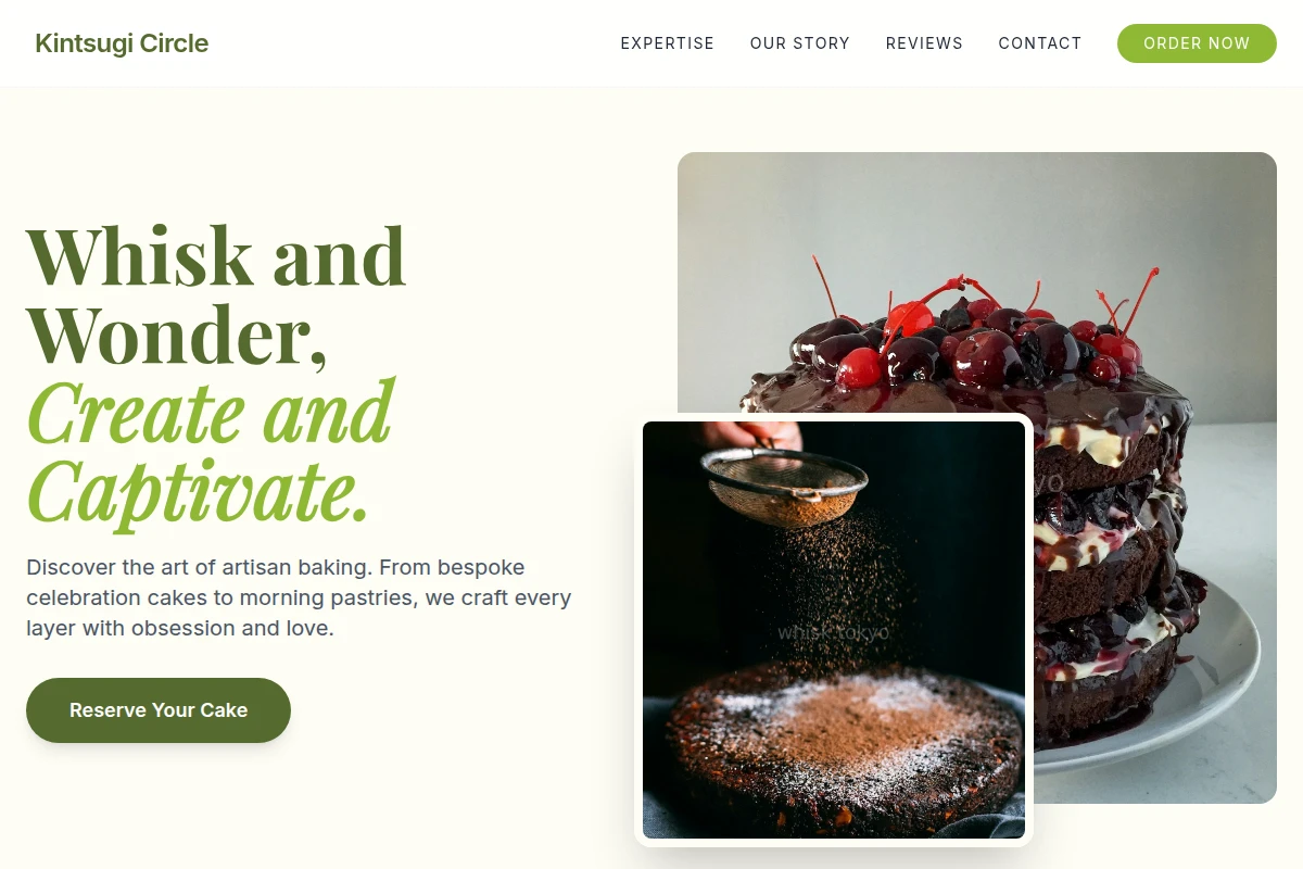 Oven-fresh Cakes
