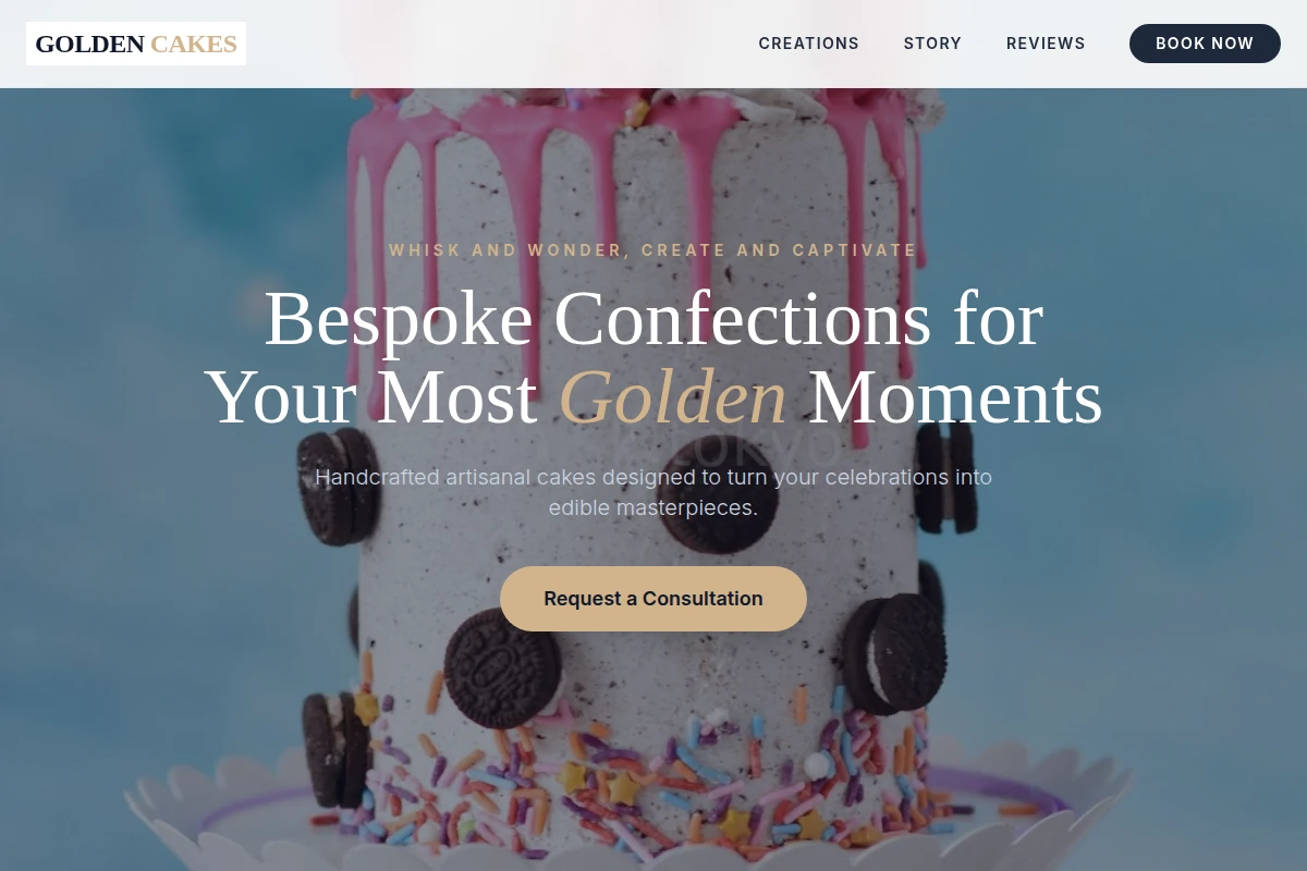 Golden Cakes