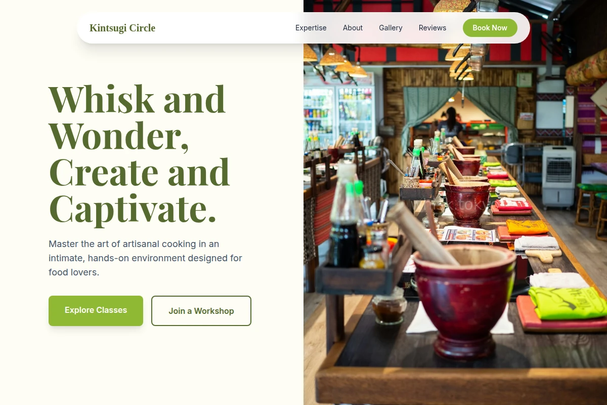 Artisanal Cooking Class