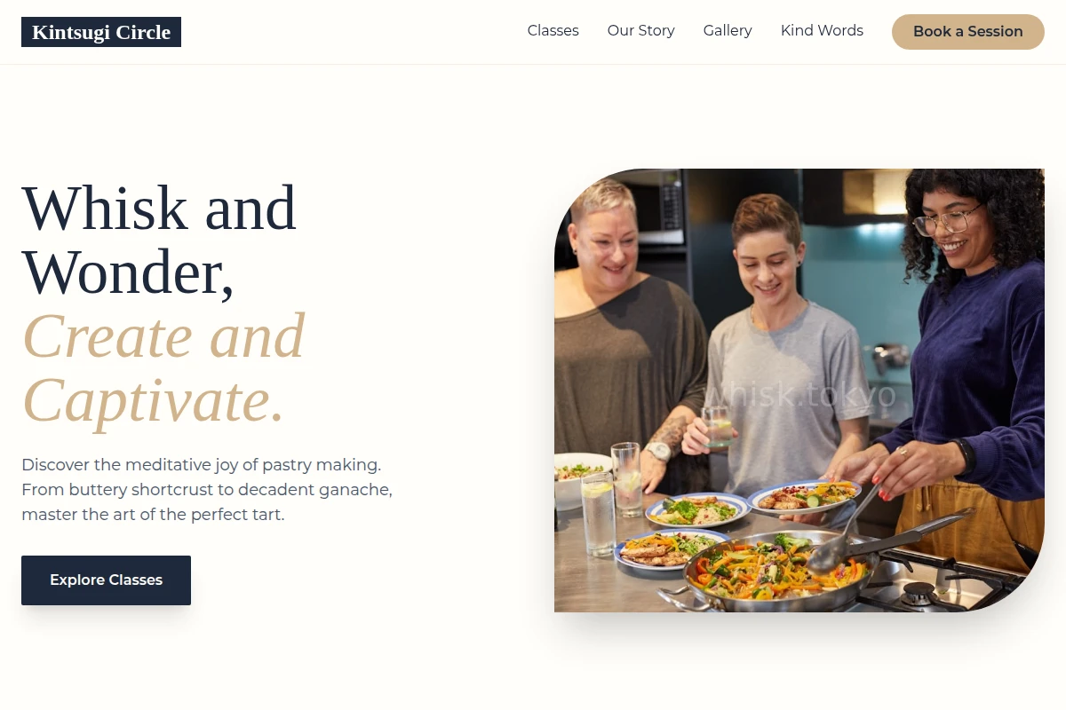Tart Cooking Class