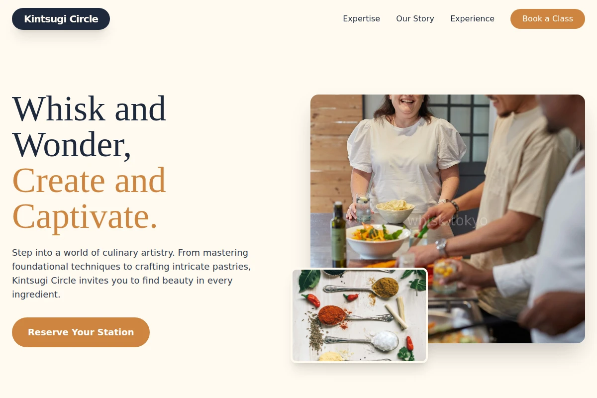 Whisk Cooking Class