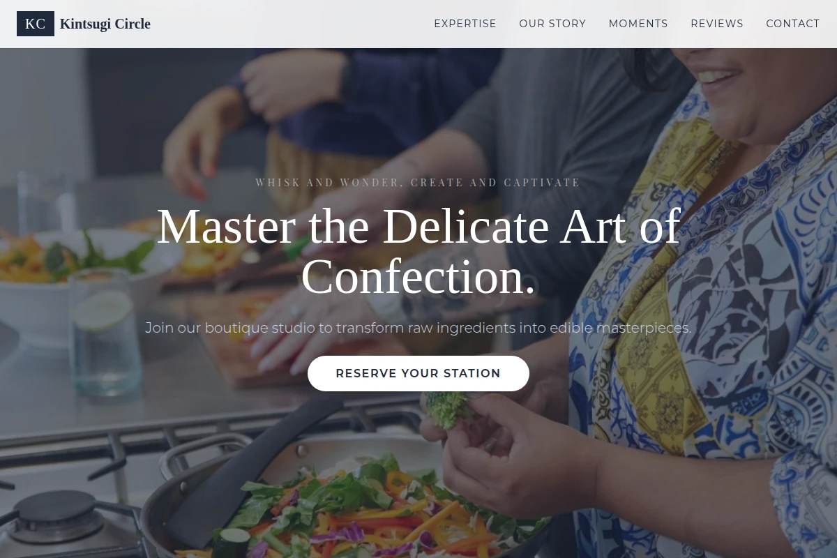 Confection Cooking Class
