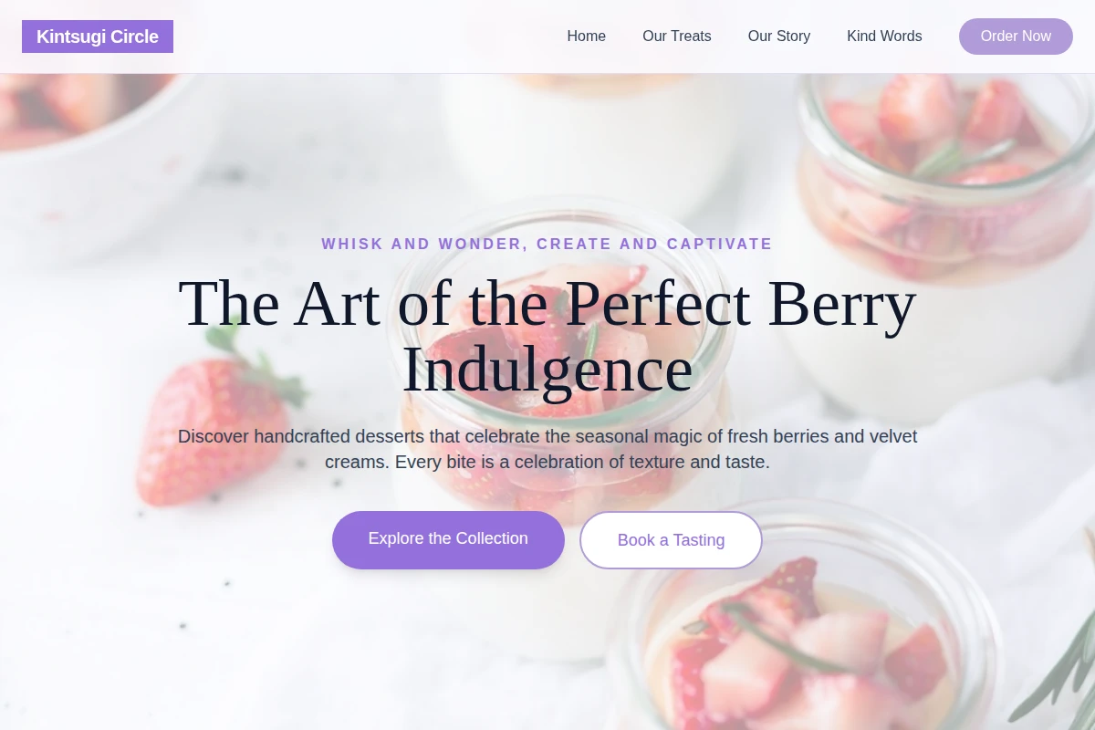 Berry Dessert