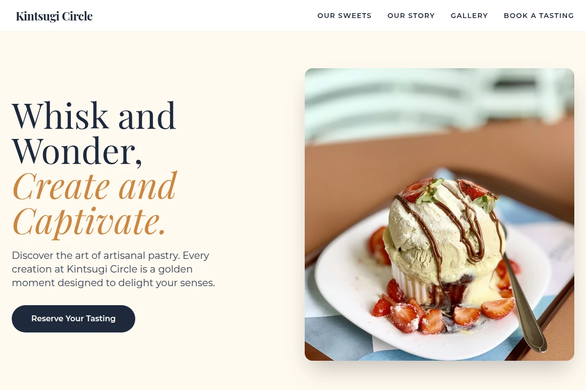 Rolling Pin Dessert