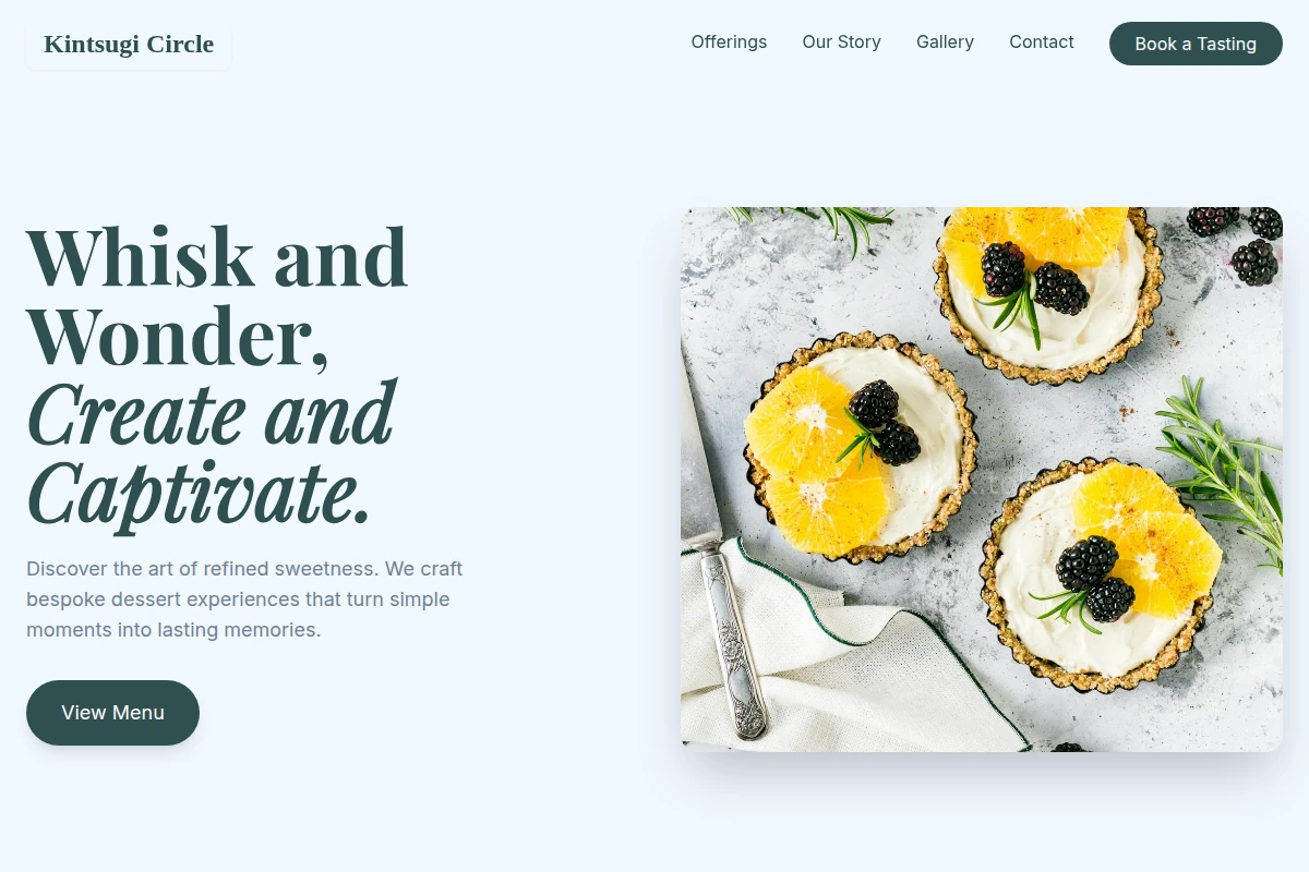Zest Dessert