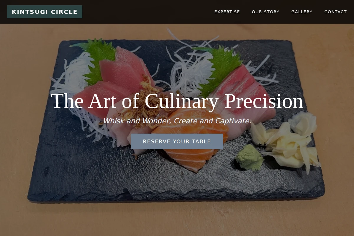 Precision Japanese Food